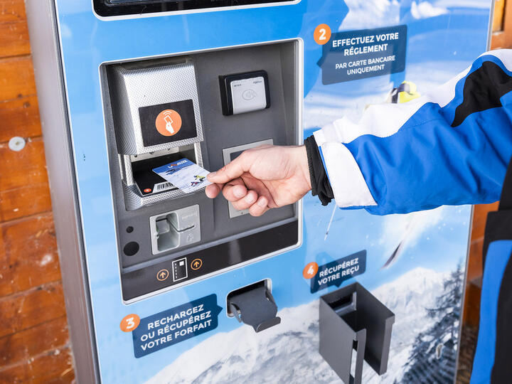 La Savonnette automatic ticket machine