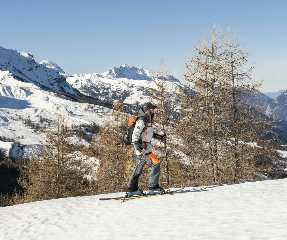Ski de randonnée au Sauze © AD04-Raoul Getraud
