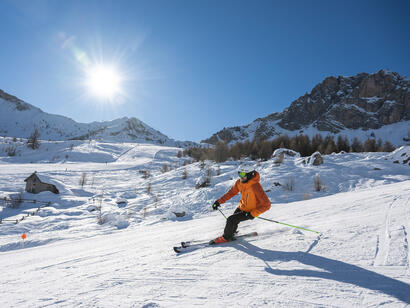 Ski sous le soleil des Alpes du Sud